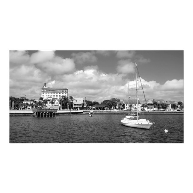 St. Augustine, Florida Riverfront Photo Print (Front)