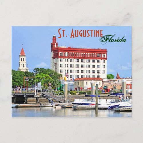 St Augustine Florida USA Postcard