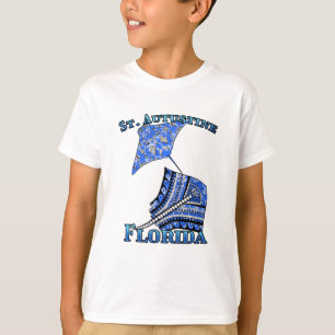 St. Augustine Florida Vacation Tribal Stingray T-Shirt