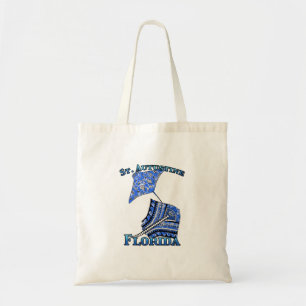 St. Augustine Florida Vacation Tribal Stingray Tote Bag