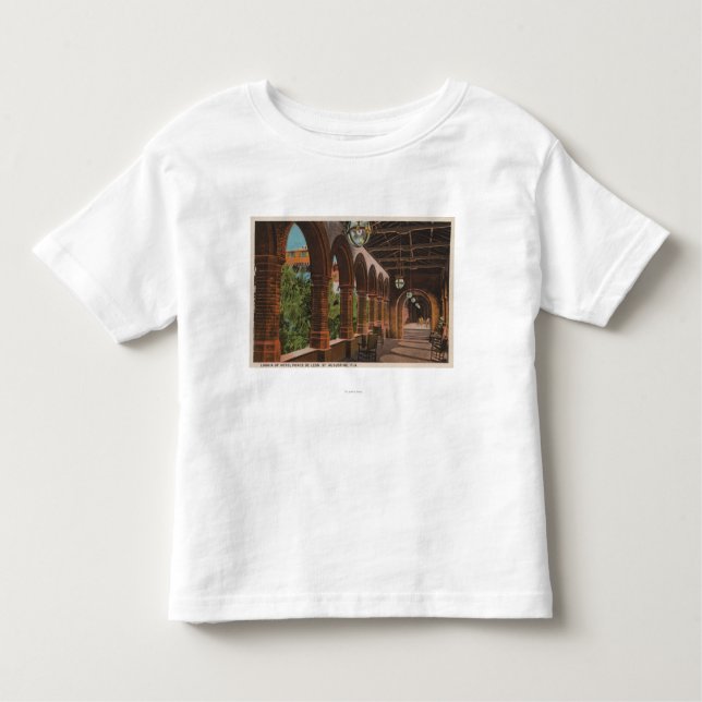 St. Augustine, Florida - View of Hotel Ponce de Toddler T-shirt (Front)