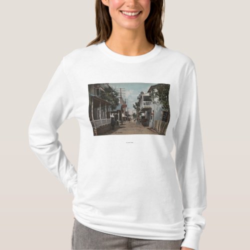 St Augustine Florida _ View of St George St T_Shirt