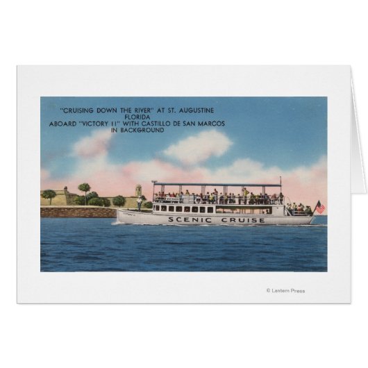 St. Augustine, Florida - View of Victory (Front Horizontal)