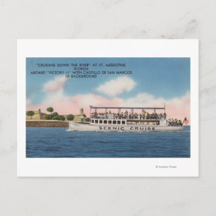 St. Augustine, Florida - View of Victory Postcard