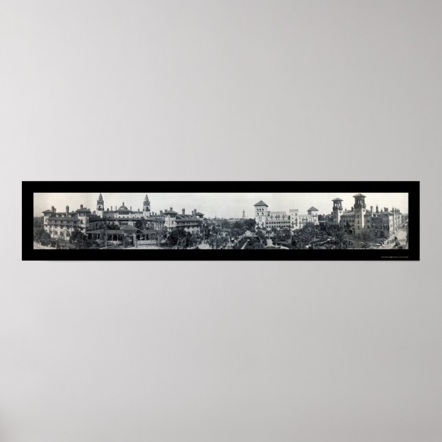 St Augustine Hotel FL Photo 1910 Poster (Front)