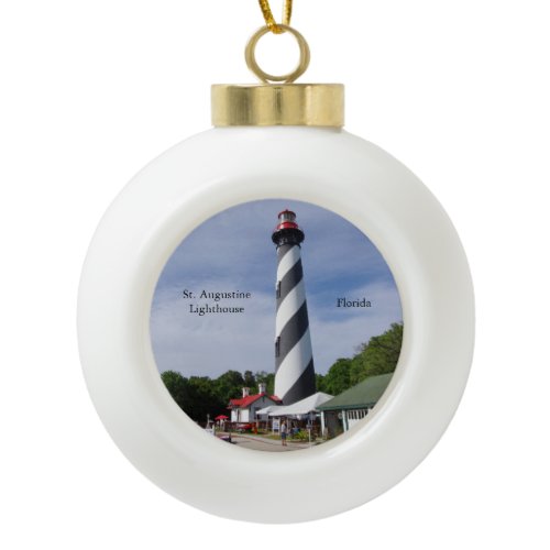 St. Augustine Lighthouse ball ornament