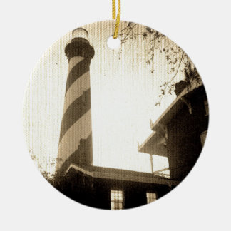 St. Augustine Lighthouse Ceramic Ornament