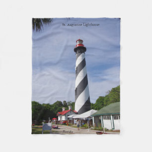 St. Augustine Lighthouse fleece blanket