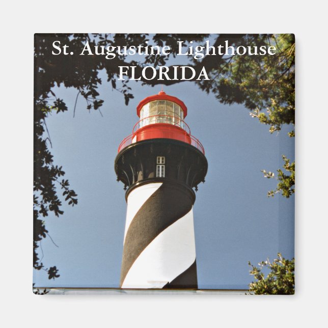 St. Augustine Lighthouse, Florida Magnet (Front)