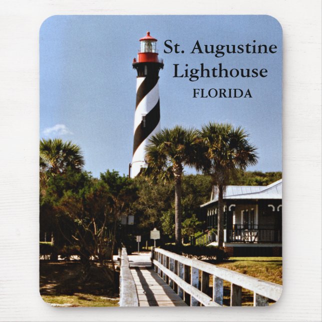 St. Augustine Lighthouse, Florida Mousepad (Front)