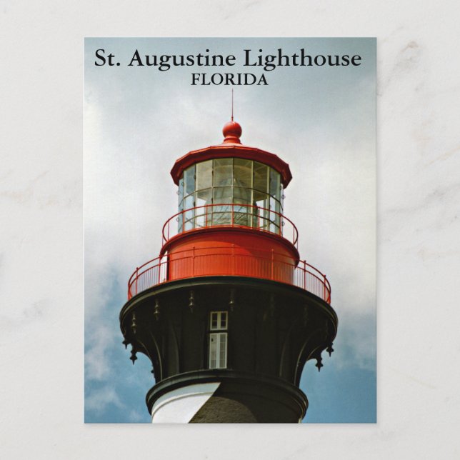 St. Augustine Lighthouse, Florida Postcard (Front)