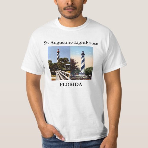 St Augustine Lighthouse Florida T_Shirt