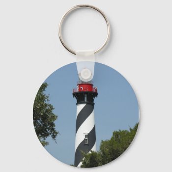 St Augustine Lighthouse Keychain by paul68 at Zazzle