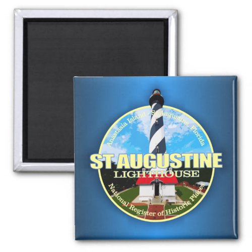 St Augustine Lighthouse Magnet