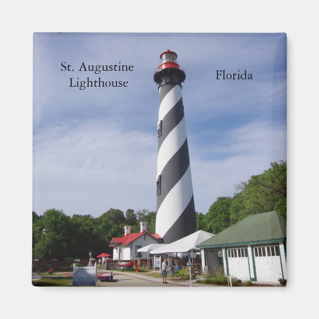 St. Augustine Lighthouse magnet (Front)
