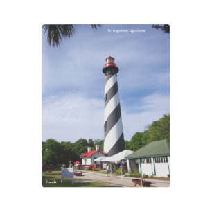 St. Augustine Lighthouse metal wall art