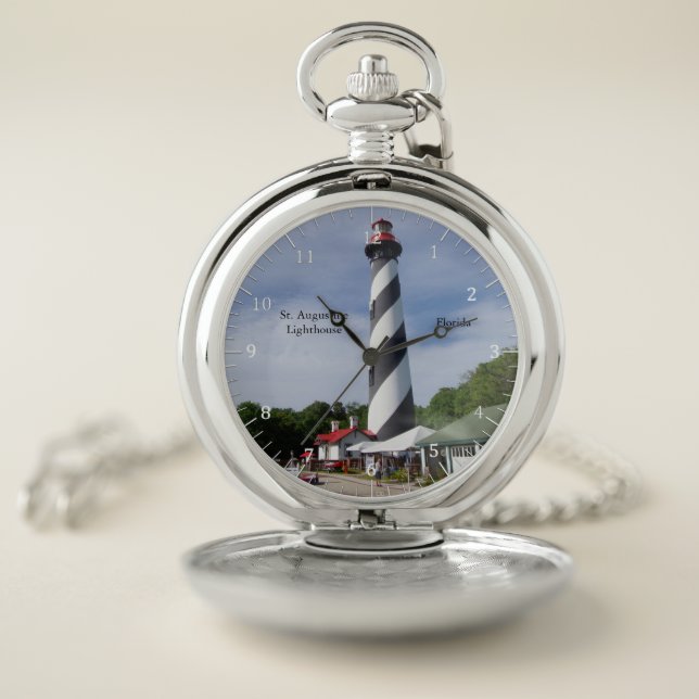 St. Augustine Lighthouse pocket watch (Inside)
