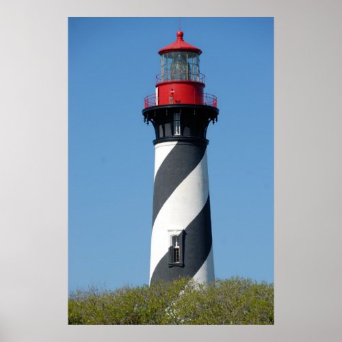 St Augustine Lighthouse Poster