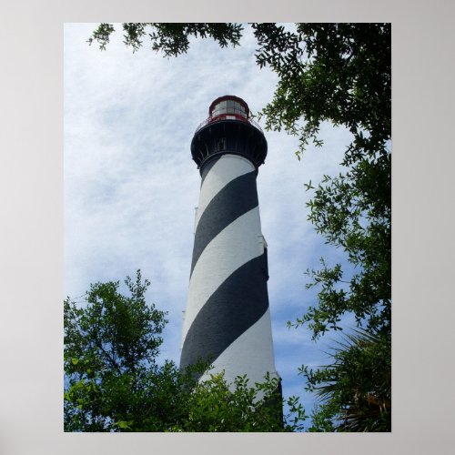 St Augustine Lighthouse Poster