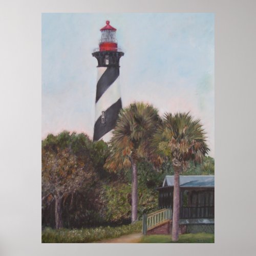 ST AUGUSTINE LIGHTHOUSE POSTER