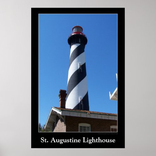 St Augustine Lighthouse Poster