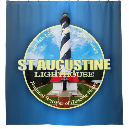 St Augustine Lighthouse Shower Curtain