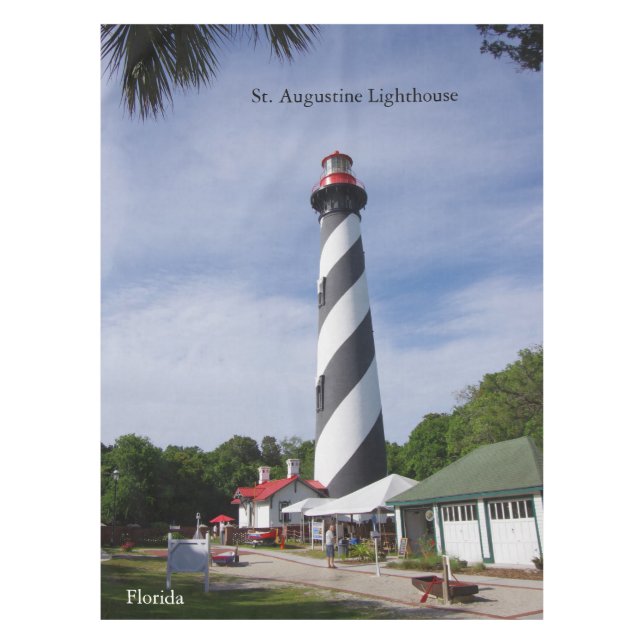 St. Augustine Lighthouse tablecloth (Front)