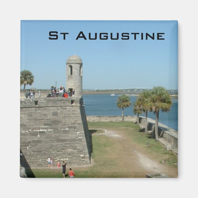 St Augustine Magnet (Front)