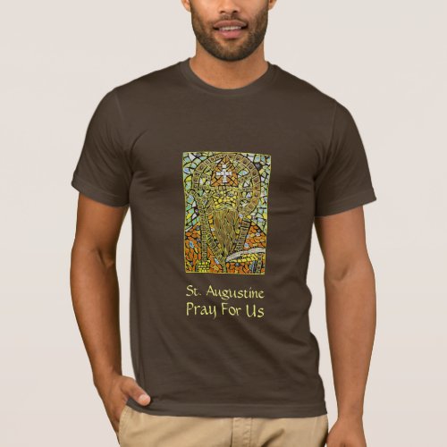 St Augustine Of Hippo Mens Graphic T_Shirt