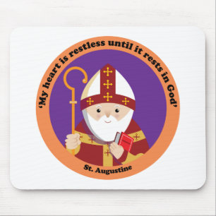 St. Augustine of Hippo Mouse Pad