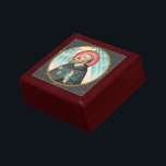 St. Augustine of Hippo (SAU 047; detail) Gift Box<br><div class="desc">It is said the squeaky wheel gets the grease. In St. Monica’s family, it was the eldest son Augustine (354-430). Despite his upbringing, Augustine ran with a wild crowd at the Roman equivalent of college, lived with a mistress for fifteen years and fathered a child Adeodatus out of wedlock, spent...</div>