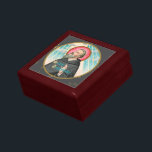 St. Augustine of Hippo (SAU 047; detail) Gift Box<br><div class="desc">It is said the squeaky wheel gets the grease. In St. Monica’s family, it was the eldest son Augustine (354-430). Despite his upbringing, Augustine ran with a wild crowd at the Roman equivalent of college, lived with a mistress for fifteen years and fathered a child Adeodatus out of wedlock, spent...</div>