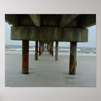 St. Augustine Pier Poster