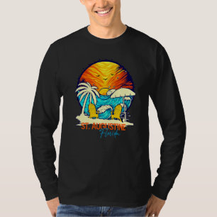 St Augustine Sunset Florida Vacation Couples Famil T-Shirt