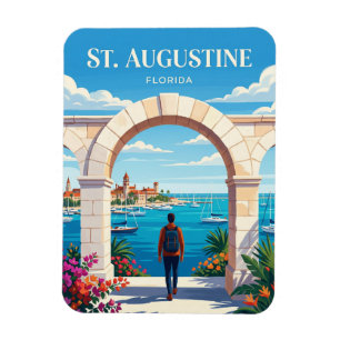 St. Augustine USA Magnet