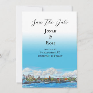 St. Augustine Wedding Announcement