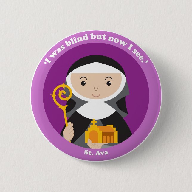 St. Ava Button (Front)