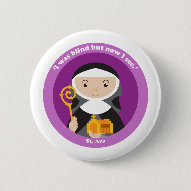 St. Ava Button (Front)