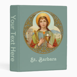 St. Barbara (BK 001) Mini Binder