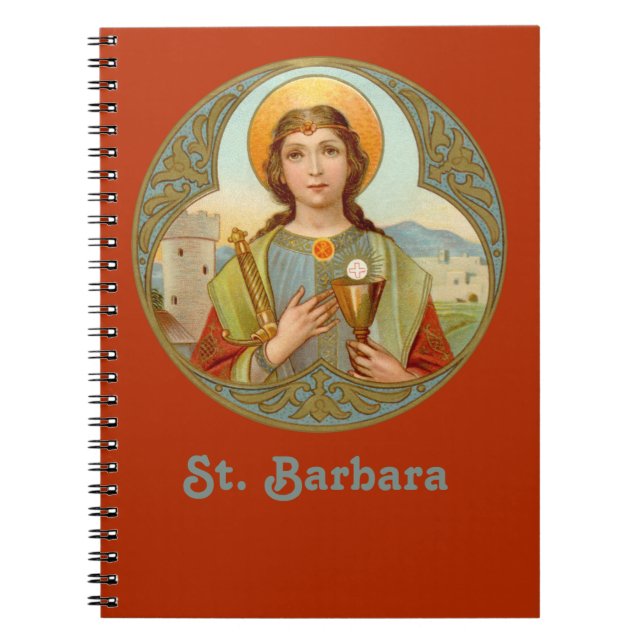 St. Barbara (BK 001) Notebook (Front)