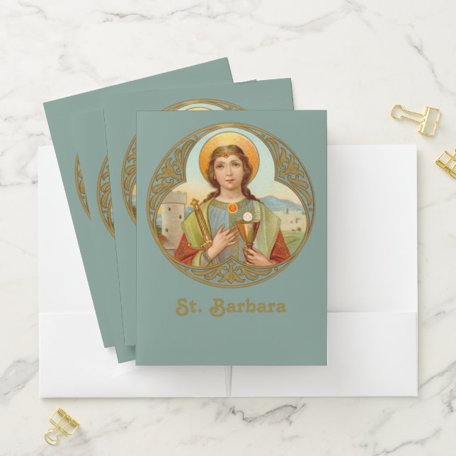 St. Barbara (BK 001) Pocket Folder (In Situ)