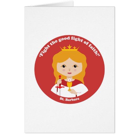 St. Barbara Cards (Front)