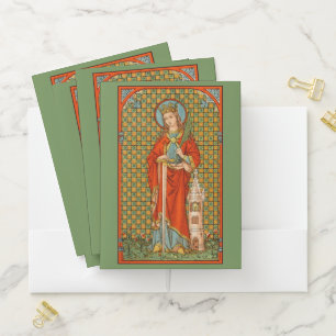 St. Barbara (JP 01) Pocket Folder