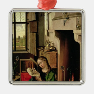 St. Barbara Metal Ornament