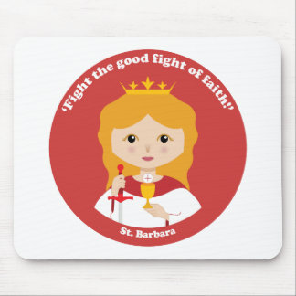 St. Barbara Mouse Pad