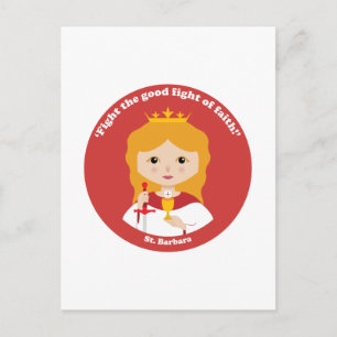 St. Barbara Postcard