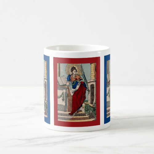 St Barbara with Artillery M 007 Coffee Mug 3