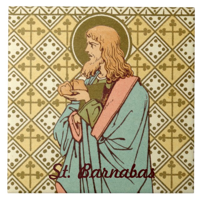 St. Barnabas the Apostle (RLS 02) Ceramic Tile (Front)