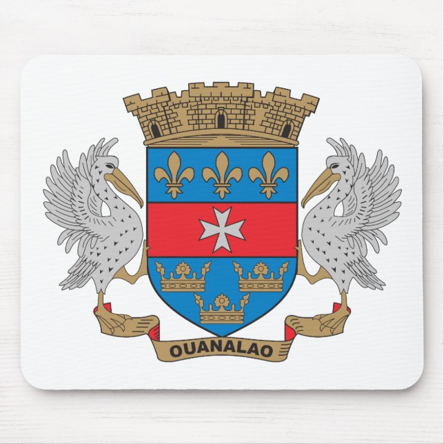 St. Barthelemy Coat of Arms Mouse Pad (Front)