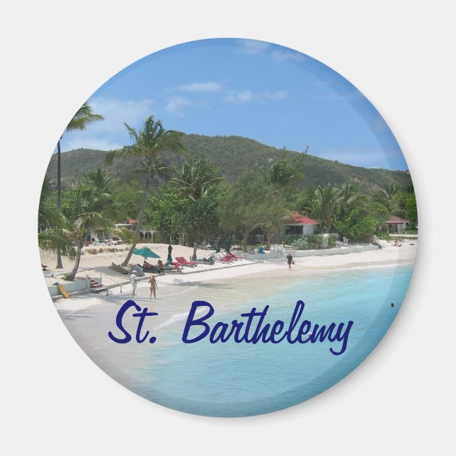 St. Barthelemy magnet (Front)